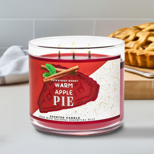 Bath And Body Works Warm Apple Pie Candle