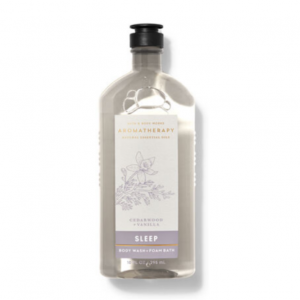 Bath And Body Works Cedarwood And Vanilla Moisturizing Body Wash And Foam Bath