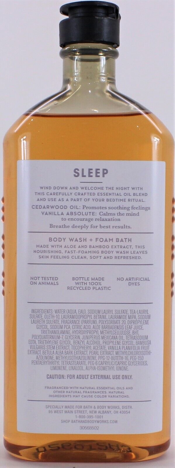 Bath And Body Works Cedarwood And Vanilla Moisturizing Body Wash And Foam Bath - Image 2