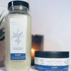 Bath & Body Works Chamomile &Bergamot Bubble bath & Body butter