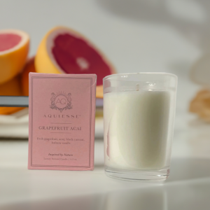 Aquiesse Grapefruit Acai scented Candle
