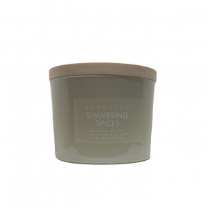 Sand +Fog Simmering Spices Scented Jar Candle