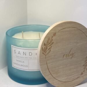 Sand +Fog  Vanilla Sandalwood Scented Candle