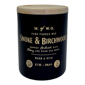 Makers of Wax Goods  Smoke & Birchwood Scented Candle