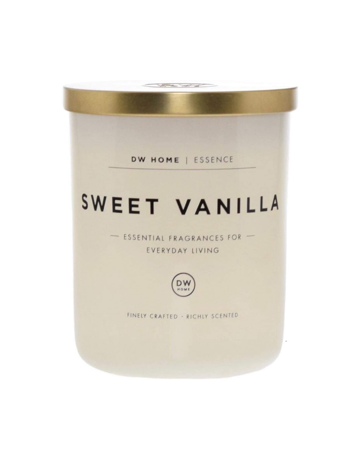 DW Home Large Sweet Vanilla Scented Candle