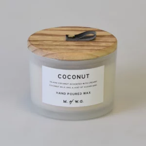 Makers of Wax Goods Coconut Candle