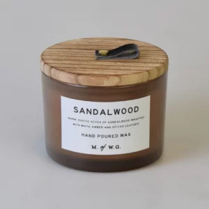Makers of Wax Goods  Sandalwood Candle