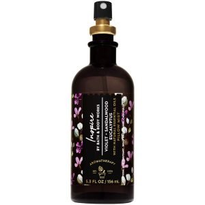 Bath and Body Works Aromatherapy Inspire violet sandalwood eucalyptus Pillow Mist