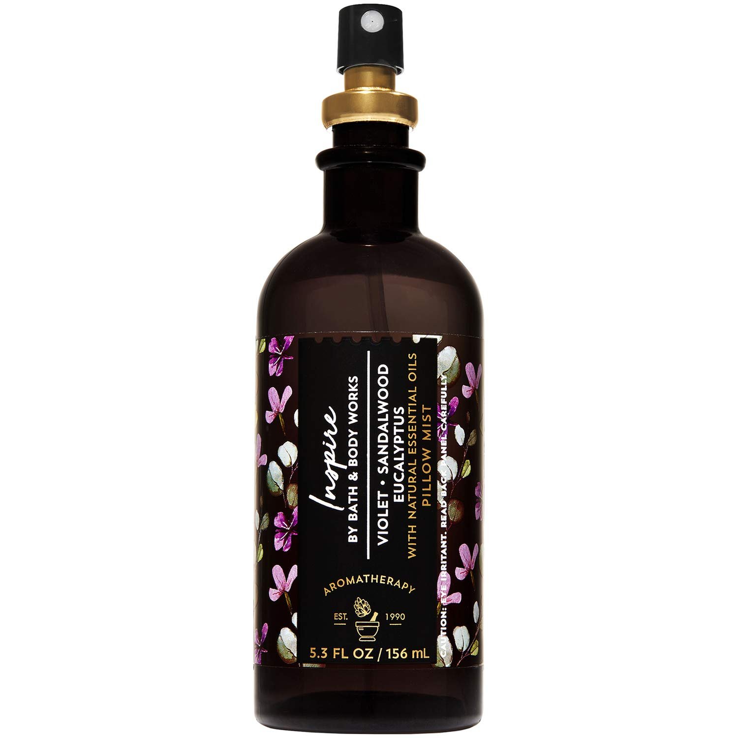 Bath and Body Works Aromatherapy Inspire violet sandalwood eucalyptus Pillow Mist
