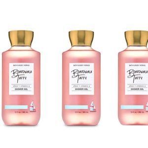 Bath and Body Works Boardwalk Taffy Shower Gel Wash Set of 3