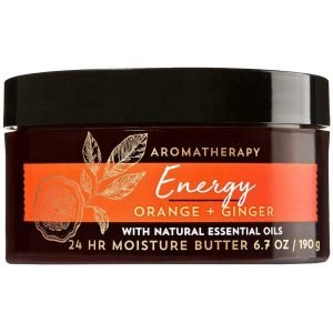 aromatherapy energy orange and ginger body butter
