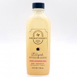 rose tangerine tea body oil