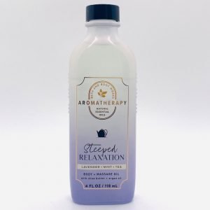 lavender and mint massage body oil