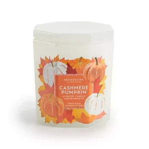 Scentworx Harry Slatkin Cashmere Pumpkin 3 Wick Candle