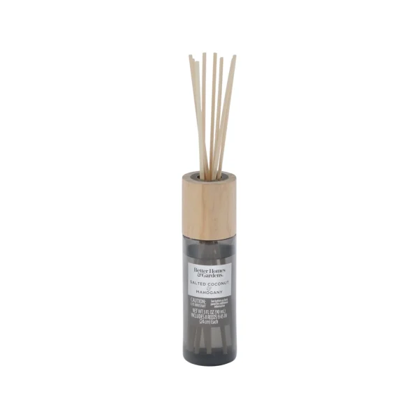Better Homes & Gardens |Salted Coconut & Mahogany Gray Reed Diffuser 90 ml - Image 2