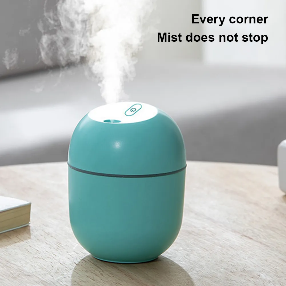 Portable USB Ultrasonic Air Humidifier with LED Lamp - Image 2