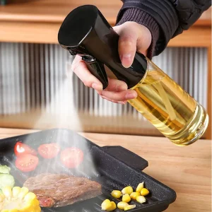 Oil Sprayer for Cooking, Olive Oil Sprayer Mister, Olive Oil Spray Bottle for Salad, BBQ, Kitchen Baking, Roasting