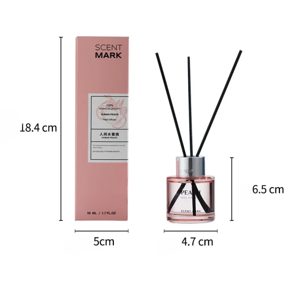 Reed Diffuser Bottle with Essential Oil - Image 6