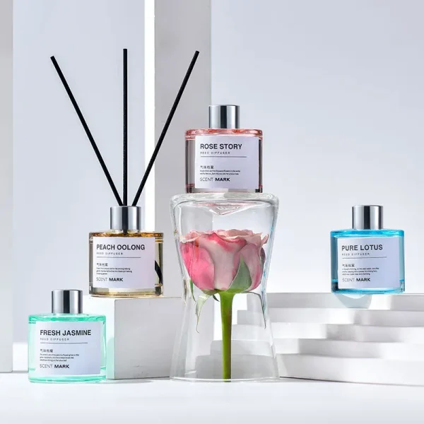 Reed Diffuser Bottle with Essential Oil - Image 2
