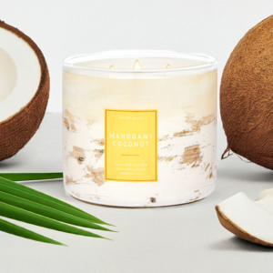 Bath & Body Works Mahogany Coconut Candle