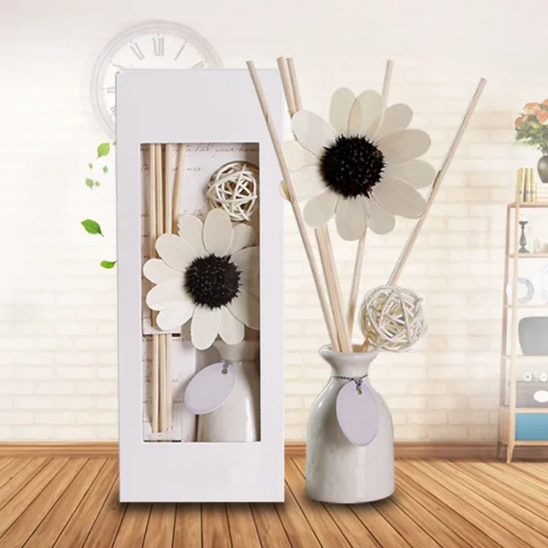 Reed Diffuser Set With Fragrance Scent Aroma Perfume Oils - Image 4