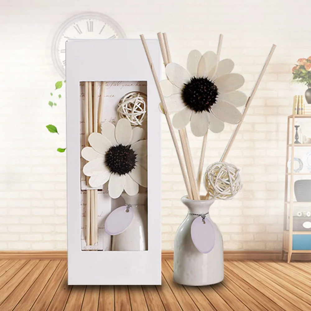 Reed Diffuser Set With Fragrance Scent Aroma Perfume Oils - Image 4