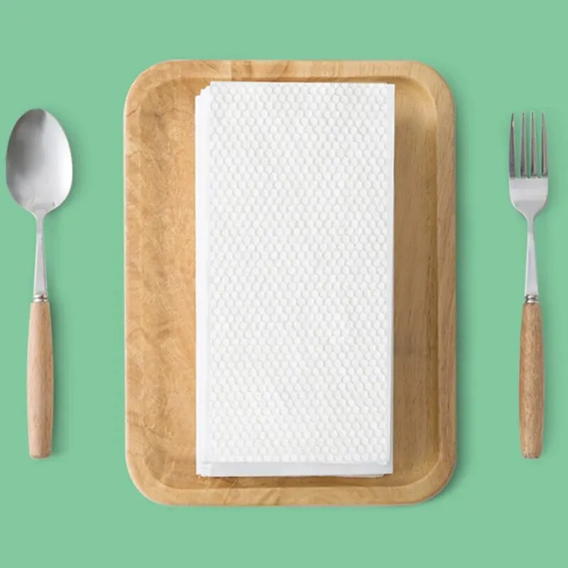 100pcs Disposable Face Wash Towel Extractable Cotton Soft Towel Cotton Beauty Salon Cleansing Face Wipe Towel Towel - Image 5