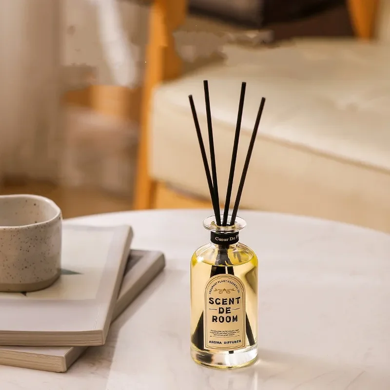 Reed Diffuser with Essential Oil Sweet orchard, Sandalwood, Zen Tea scent diffuser set - Image 4