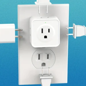 5 Way Multi Plug Wall Outlet Splitter /Extender