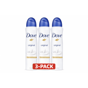 Dove Original Spray Deodorant for Women, Fresh Scent, 3 Pack