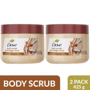 2 Pack Dove Brown Sugar and Coconut Butter Body Scrub