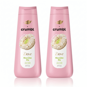 Dove Crumbl Limited Edition Body Wash Key Lime Pie for Hydrated & Soft Skin, 20 fl oz (2 Pack)