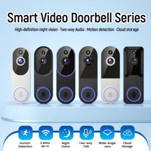 2K Wireless Camera, Multi-combination Smart Doorbell